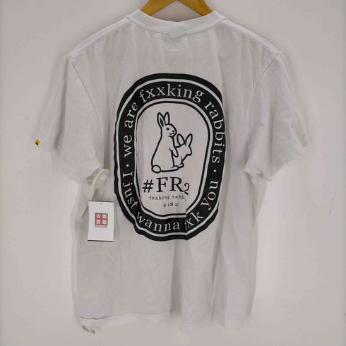 エフアールツー FR2 fxxking rabbits 6182 circle rogo クルーネックTシャツ メンズ JPN:M