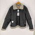 ザラ ZARA フェイクムートンジャケット メンズ JPN:M