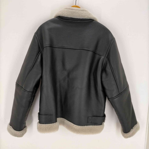 ザラ ZARA フェイクムートンジャケット メンズ JPN:M
