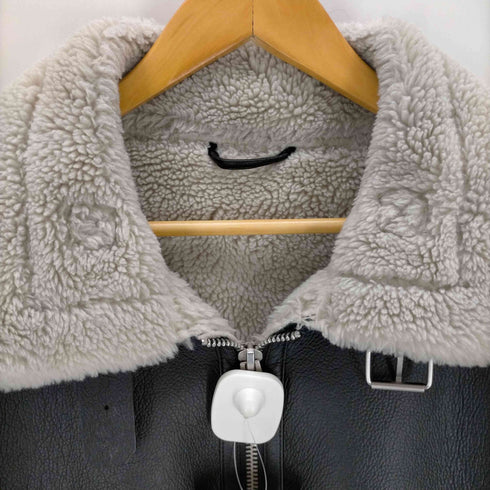 ザラ ZARA フェイクムートンジャケット メンズ JPN:M