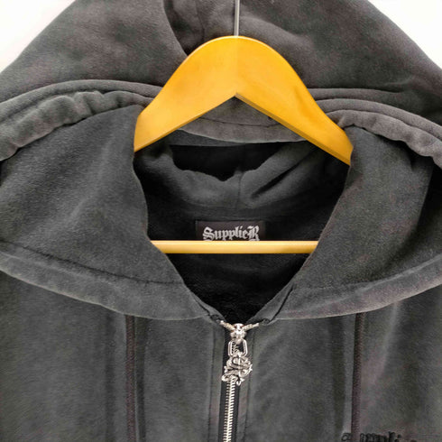 サプライヤー SUPPLIER CROSS ZIP HOODIE メンズ JPN:M