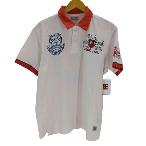Groovers CAL.TELEPHONE CO. PT. SHORT SLEEVE POLO SHIRTS メンズ JPN:XL