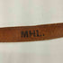 エムエイチエル MHL. イングランド製 レザーベルト メンズ