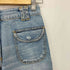 クロエ Chloe フラップポケット デニム ショーツ レディース 34