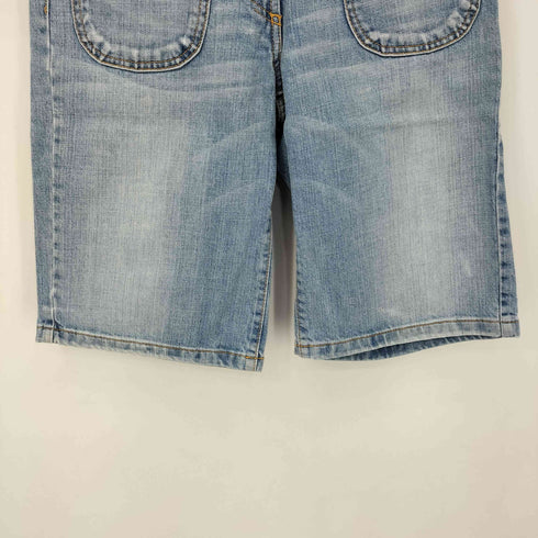 クロエ Chloe フラップポケット デニム ショーツ レディース 34