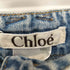 クロエ Chloe フラップポケット デニム ショーツ レディース 34