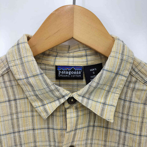 パタゴニア patagonia チェック S/S シアサッカー ポケット シャツ メンズ import:S