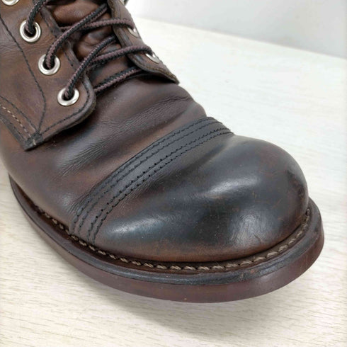 レッドウィング RED WING USA製 8111 アイアンレンジャー レザーブーツ メンズ JPN:25