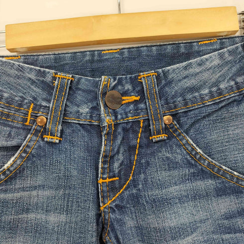 トゥルーレリジョン TRUE RELIGION USA製 フレアデニムパンツ レディース 25