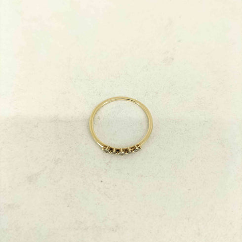 NOJESS 0.05ct K10 ダイヤモンドピンキーリング レディース 5号