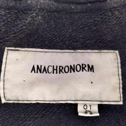アナクロノーム Anachronorm PIN TUCK WIDE SWEAT PANTS メンズ 01