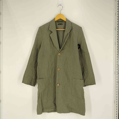 フランクリーダー FRANK LEDER ビンテージリネン ショップコート メンズ import:XS