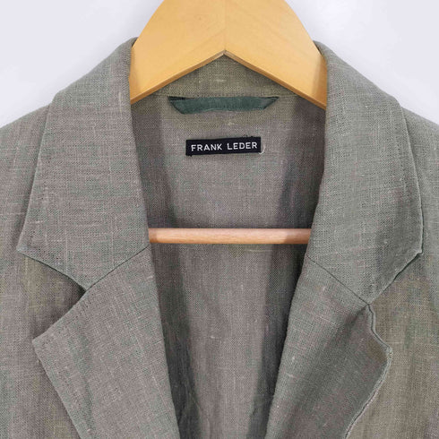 フランクリーダー FRANK LEDER ビンテージリネン ショップコート メンズ import:XS