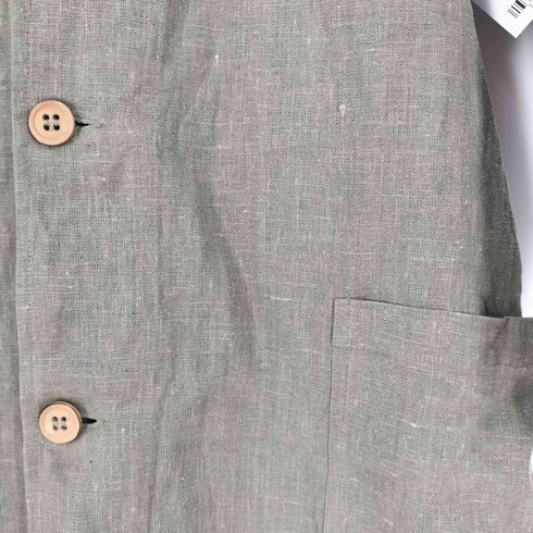 フランクリーダー FRANK LEDER ビンテージリネン ショップコート メンズ import:XS