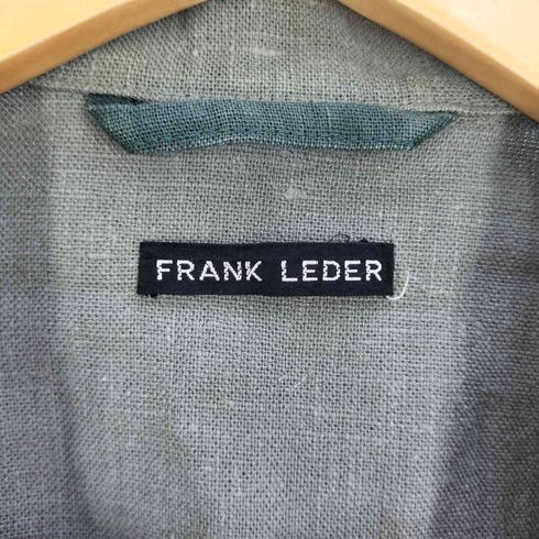 フランクリーダー FRANK LEDER ビンテージリネン ショップコート メンズ import:XS