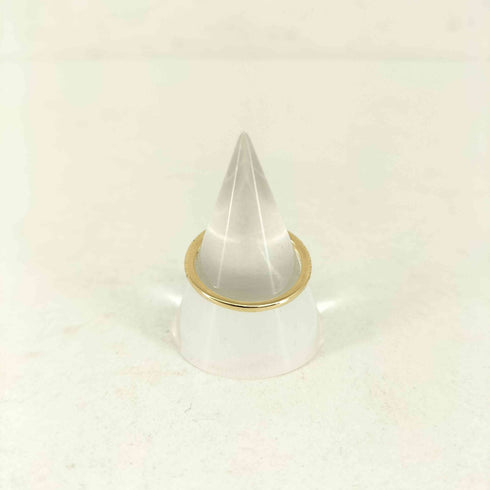 アガット agete 0.05ct K10 ダイヤモンドリング レディース 11号