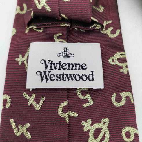 ヴィヴィアンウエストウッド Vivienne Westwood ナンバーズ ジャガードタイ メンズ