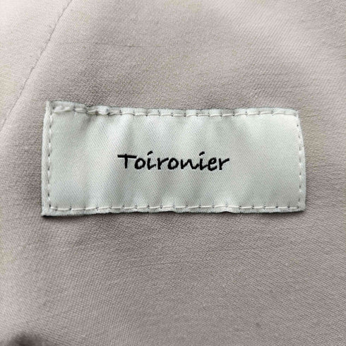 トワロニエ toironier ワイドテーパードスラックスパンツ メンズ FREE