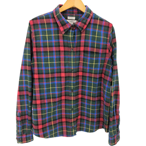 エルエルビーン L.L.Bean Relaxed Fit L/S コットン チェックシャツ メンズ import:XL