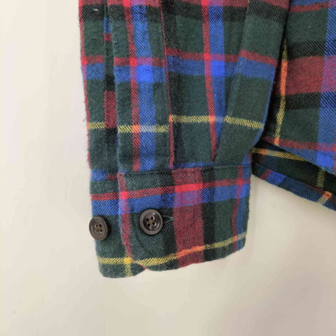 エルエルビーン L.L.Bean Relaxed Fit L/S コットン チェックシャツ メンズ import:XL