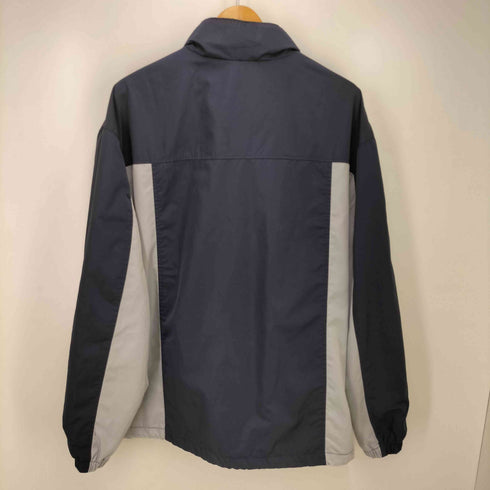 ザラ ZARA スタンドネック ハーフジップ ナイロンジャケット メンズ import:L