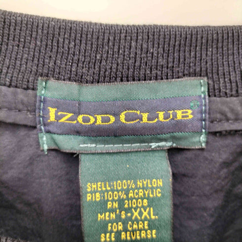 IZOD CLUB 90S ウォームアップ ナイロンプルオーバー メンズ import:XXL