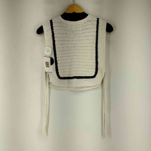 アダワズ ADAWAS CROCHET TIE VEST レディース FREE