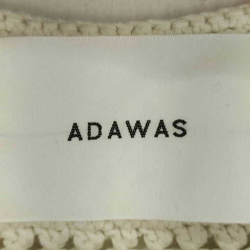 アダワズ ADAWAS CROCHET TIE VEST レディース FREE