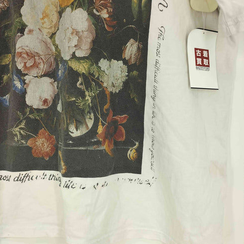 VANCARHELL フラワー プリント Tシャツ メンズ import:L
