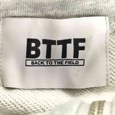 バックトゥザフィールド BACK TO THE FIELD MLB ロゴ ハーフジップ スウェットワンピース レディース FREE