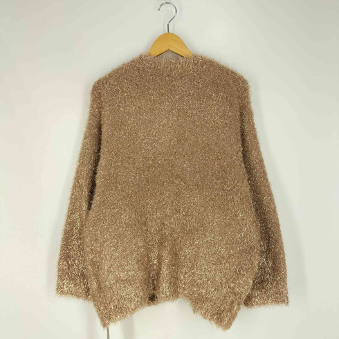 リリーブラウン Lily Brown フラッフィーラメニットカーデ レディース ONE SIZE