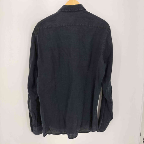 ボスヒューゴボス BOSS HUGO BOSS リネンレギュラーカラーL/S シャツ メンズ JPN:M