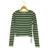 ティーナジョジュン TINA:JOJUN フレンチ ボーダーカットソー Tシャツ レディース JPN:M