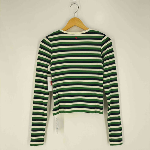 ティーナジョジュン TINA:JOJUN フレンチ ボーダーカットソー Tシャツ レディース JPN:M