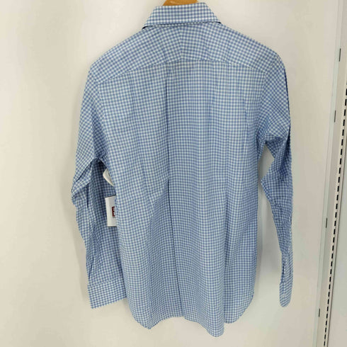 アクアスキュータム AQUASCUTUM コットンギンガムチェックレギュラーカラーシャツ メンズ 39-84
