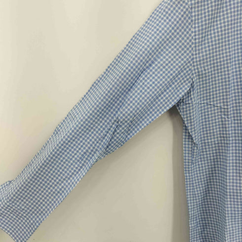 アクアスキュータム AQUASCUTUM コットンギンガムチェックレギュラーカラーシャツ メンズ 39-84