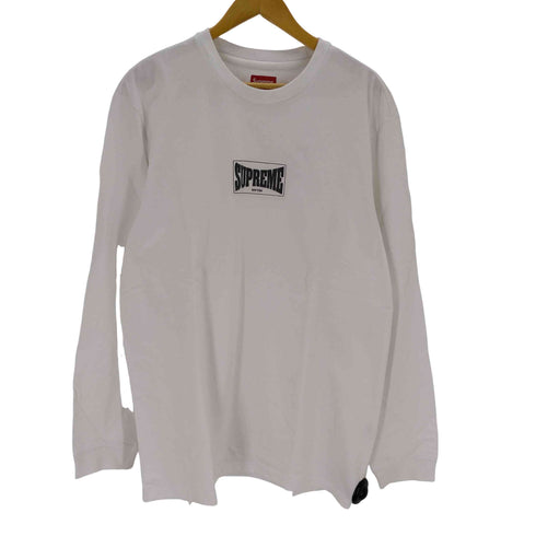 シュプリーム Supreme Woven Label L/S Tee メンズ JPN:L
