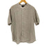 エンポリオアルマーニ EMPORIO ARMANI リネンバンドカラーS/Sシャツ メンズ JPN:XL