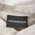 エンポリオアルマーニ EMPORIO ARMANI リネンバンドカラーS/Sシャツ メンズ JPN:XL