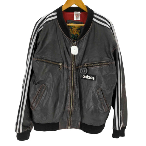 ADIDAS AYNE リメイク レザー トラックジャケット メンズ JPN:XL