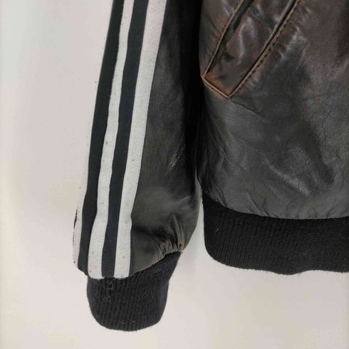 ADIDAS AYNE リメイク レザー トラックジャケット メンズ JPN:XL