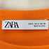 ザラ ZARA PLAIN KNIT SHORT SLEEVE BASIC TOP プレーン ニット ショート スリーブ ベーシック トップス レディース import:S