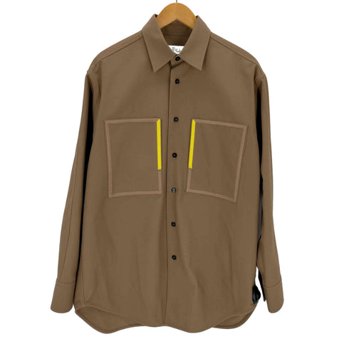 ジルサンダー JIL SANDER pocket detail canvas shirt メンズ 38