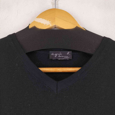 アニエスベーオム Agnes b.homme Vネック ウールニット メンズ