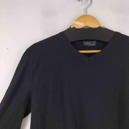 アニエスベーオム Agnes b.homme Vネック ウールニット メンズ