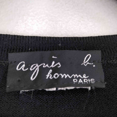 アニエスベーオム Agnes b.homme Vネック ウールニット メンズ