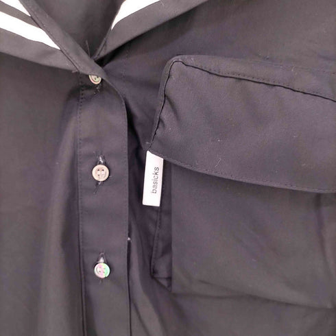 BASICKS BS Thomas Mason Sailor Shirt レディース import:S