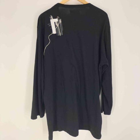 サイトバイヨウジヤマモト syte by Yohji Yamamoto 24AW SOFT JERSEY BORO APPLIQUE SIDE SLIT LONG-SLEEVED T-SHIRT メンズ JPN:3