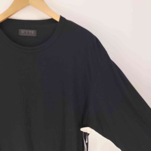 サイトバイヨウジヤマモト syte by Yohji Yamamoto 24AW SOFT JERSEY BORO APPLIQUE SIDE SLIT LONG-SLEEVED T-SHIRT メンズ JPN:3