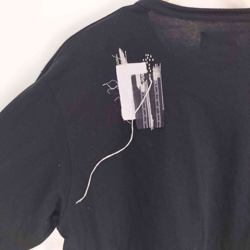 サイトバイヨウジヤマモト syte by Yohji Yamamoto 24AW SOFT JERSEY BORO APPLIQUE SIDE SLIT LONG-SLEEVED T-SHIRT メンズ JPN:3